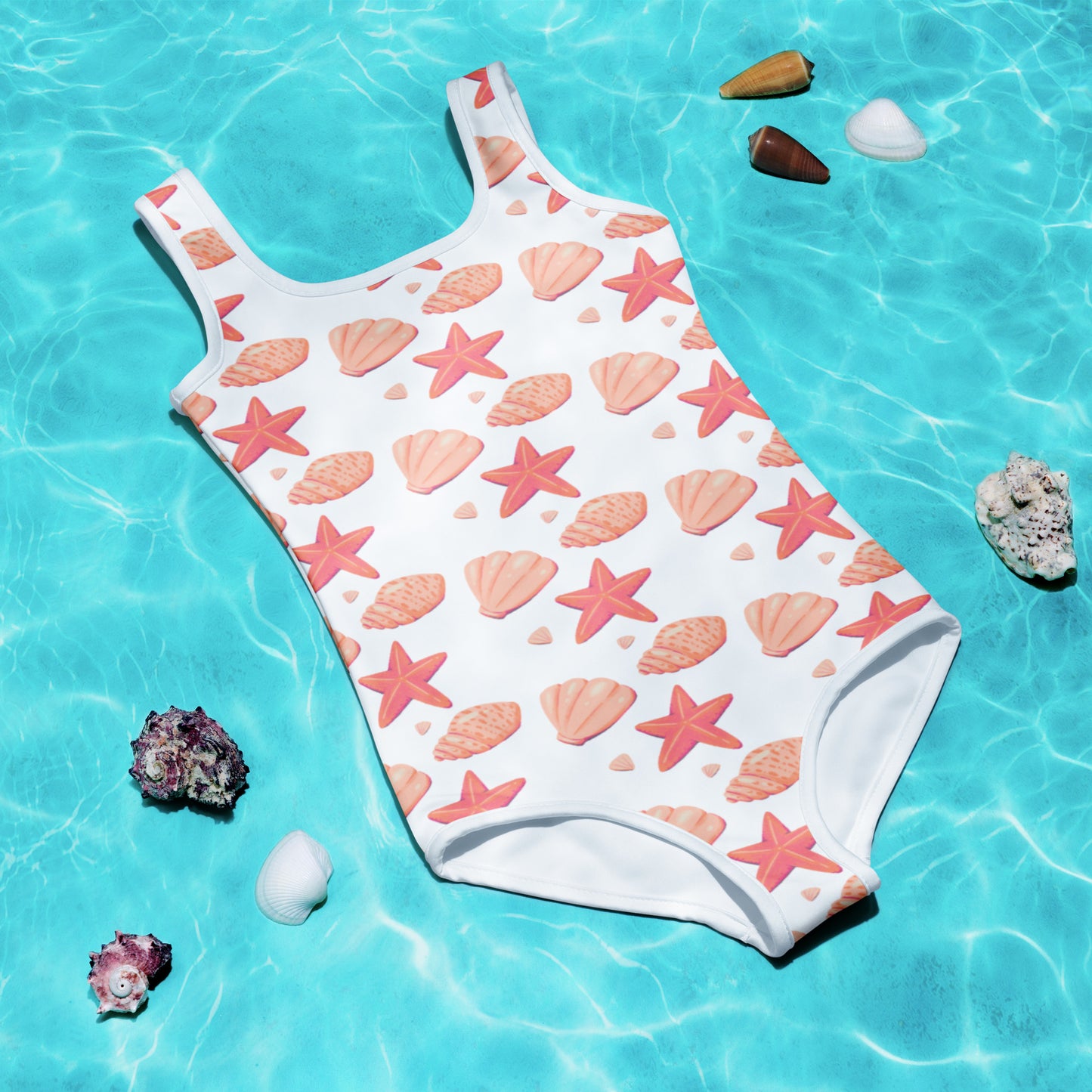 Enchanting Seashell Swimsuit for Girls