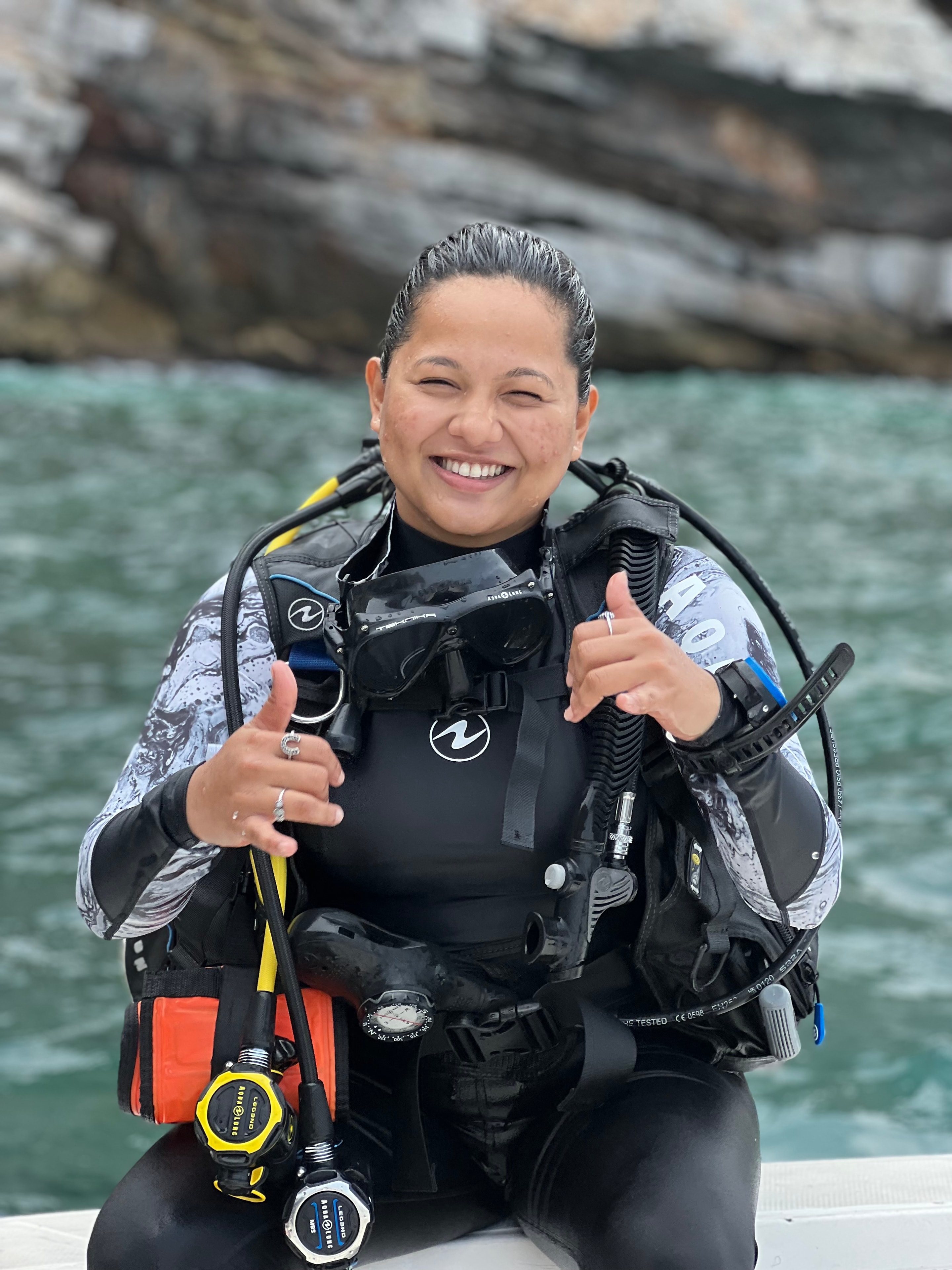 Janhavi — PADI Course Director & Co-Founder
